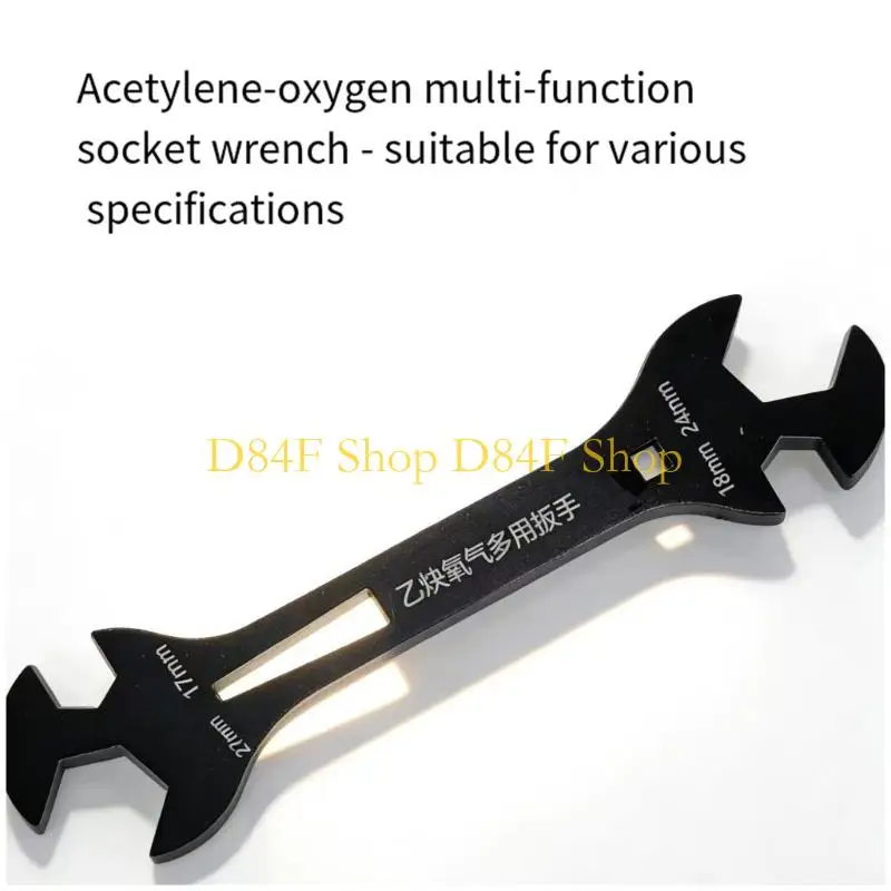 D84F Reliable Metal Handle Opener For Business Gas Tanks 17 18 24 27Mm Matching Cutting Flame And Controller