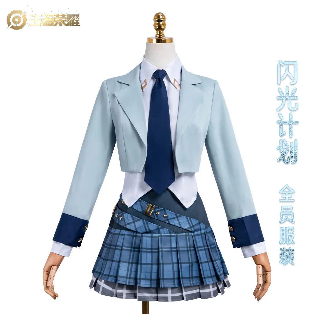 Disfraz de Cosplay de Grupo de Chicas de Honor of Kings, Ropa de Anime de Juego, Vestido de Ídolo 2D de Flash Project para Niñas y Mujeres