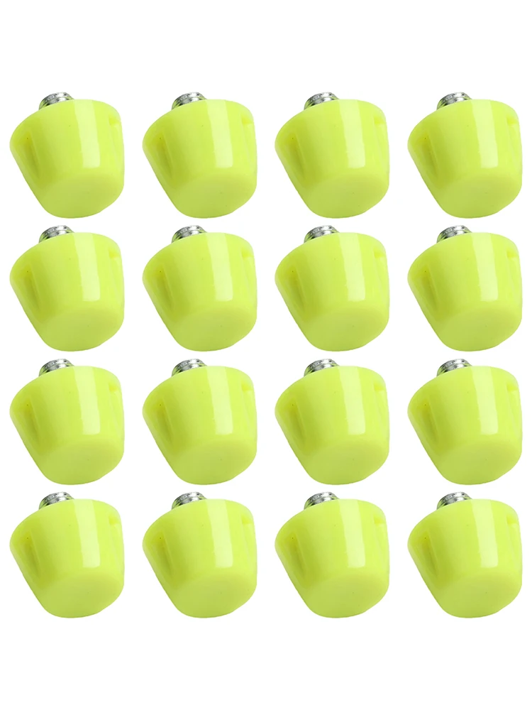 12 قطعة من مسامير أحذية كرة القدم البديلة ذات المسامير البلاستيكية لأحذية كرة القدم تتضمن مفتاح ربطًا للملاءمة الآمنة والجر