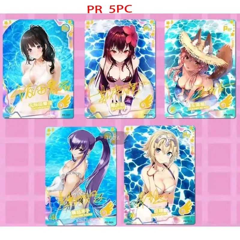 여자 파티 여신 이야기 애니메이션 홀로그램 플래시 카드 ACG 소년 게임 장난감 크리스마스 생일 선물 SLR SSP SP UR PR SSR