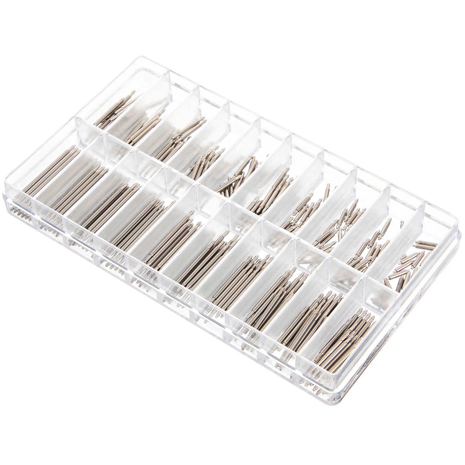 مجموعة واحدة من إكسسوارات الساعة دبوس سوار من الفولاذ المقاوم للصدأ، هيكل قوي، إمداد موثوق، سهل التنظيم، دبابيس ساعة قابلة للوصول #1