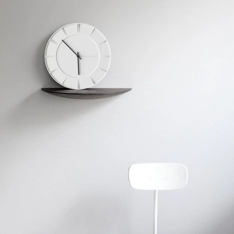 White Japanese Premium Wall Clock Modern Abstract Bathroom Gaming Wall Clock Interior Design Horloge Mural Home Decorations Item
