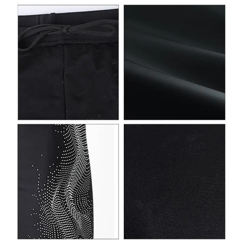 Moda uomo cinque punti pantaloni da bagno costume da bagno da uomo Cool Dry Active costume da bagno Athletic Training costume da bagno pantaloncini