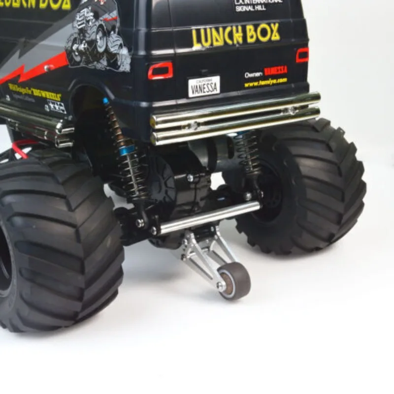 Rcaidong alumínio wheelie barra para tamiya lancheira/meia-noite abóbora/CW-01 1/10 fora-estrada carro upgrades peças