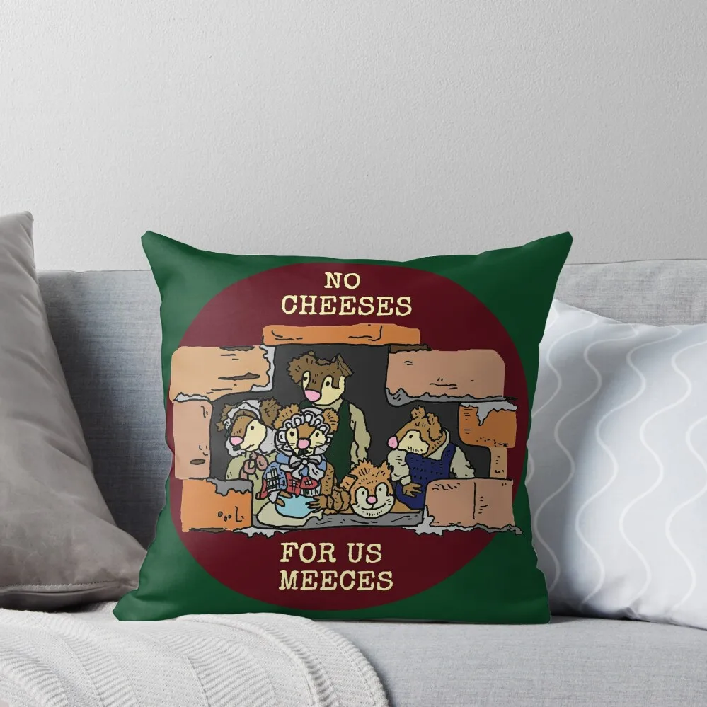 

Muppet Christmas Carol - Meeces Throw Pillow Pillows Aesthetic Decorative Pillow Covers For Sofa Luxury Pillow Case