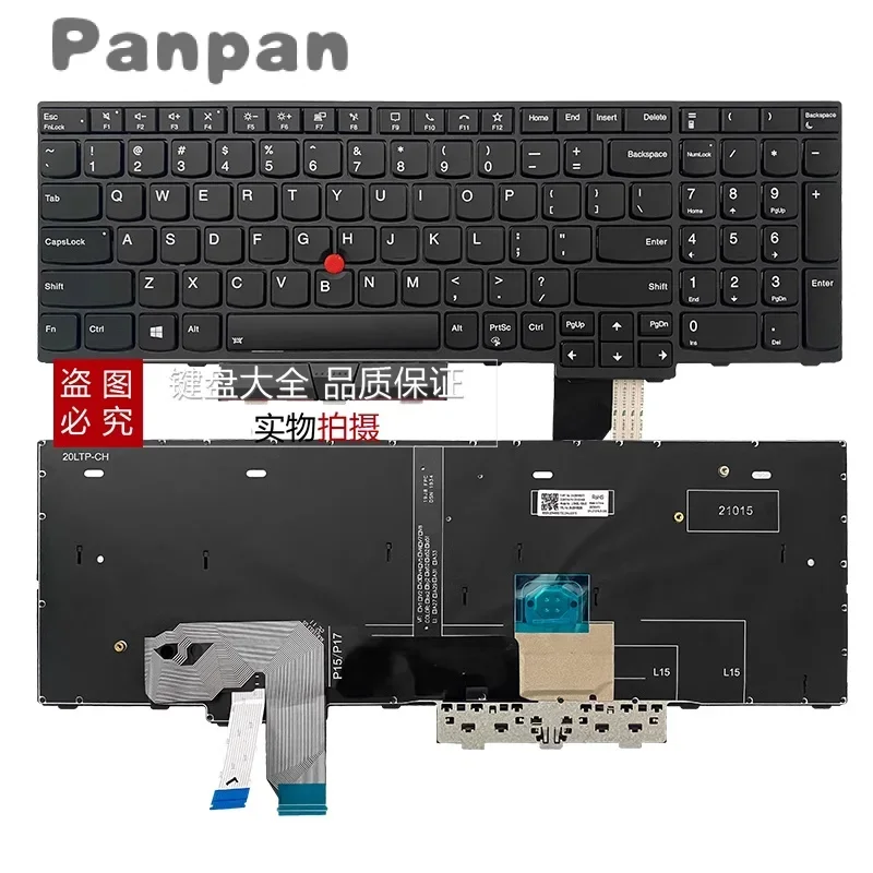 

US Backlit Keyboard for Lenovo Thinkpad T15g Gen 1 P15 Gen 1 P17 Gen 1(Not same as gen 2 series)