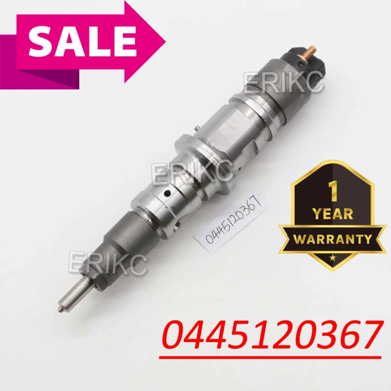 

0445120367 Auto Diesel Injector 0 445 120 367 Engine Spray Part 0445 120 367 for Cummins QSB4.5 QSB6.7 5283840