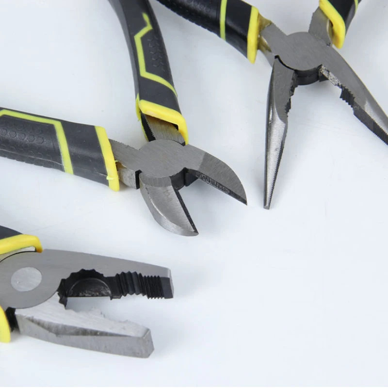 

New 6 8 Inch Multifunction Diagonal Pliers Wire Cutter Long Nose Pliers Side Cutter Cable Shears Electrician Professional Tools