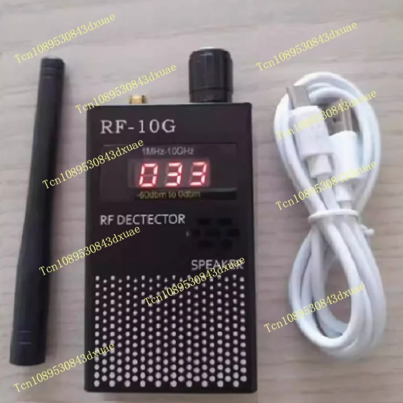 

Digital field strength meter RF-10G power meter Radio detector 1MHz-10GHz