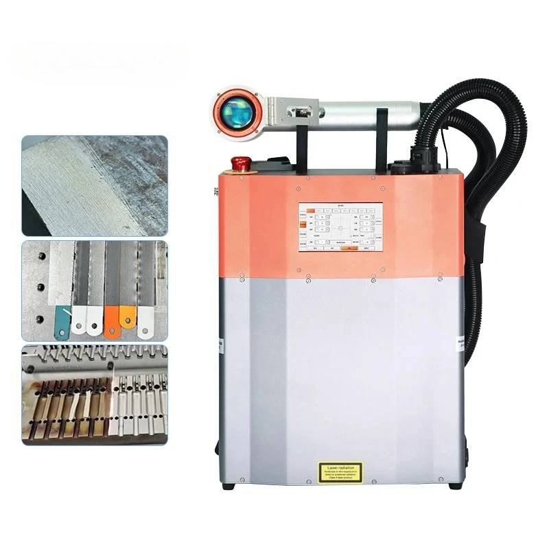 100W Automated Cleaning Efficient Backpack Pulse Laser Cleaning Machine for Greasy Dirt Removal