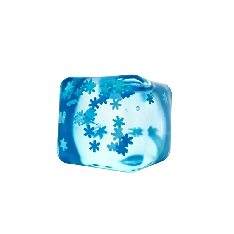 Snowflake Ice Cube Anti-stress Squishy Slow Rebound Squeeze Toy_voghion.com