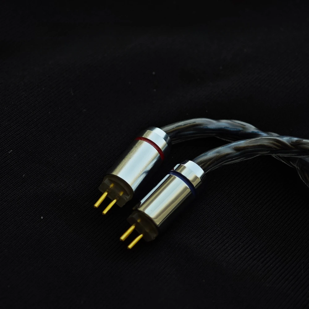 SIMGOT EA500LM EW300 EA1000用2ピン0.78mmケーブル、24コアOCC銀