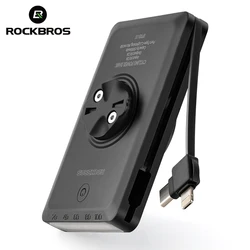 Rockbros-男性用フロントライト,5000mAh,タイプc,ipx6