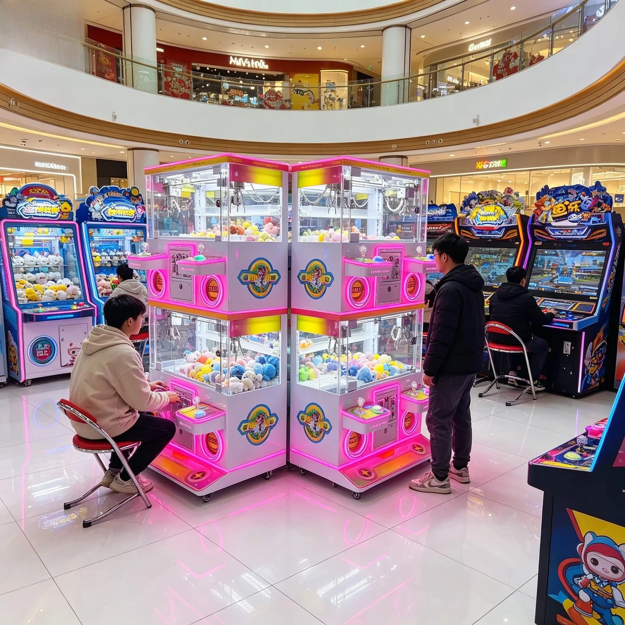 ตู้คีบตุ๊กตา 4 ช่อง สำหรับบาร์ - Arcade Prize Vending Machine บทวิจารณ์และราคา