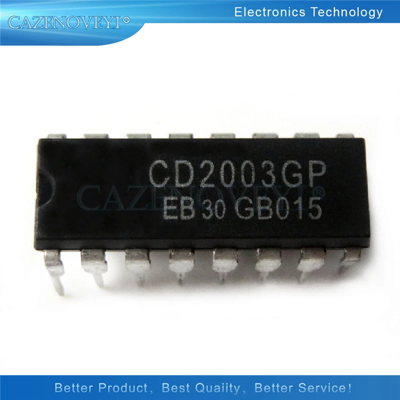10 шт./лот CD2003GP CD2003 DIP-16 в наличии