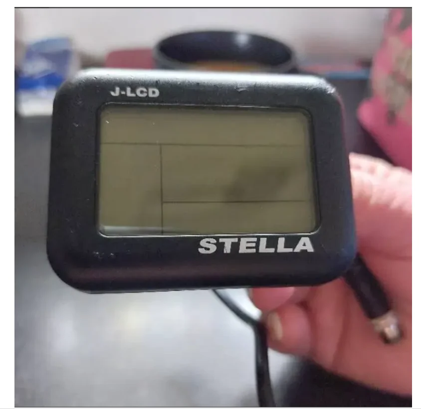 Stella Display Electric Bike J-LCD KING-METER 5Pins Waterproof Connector Instrument Monitor Replacement Parts Panel Bafang Kits