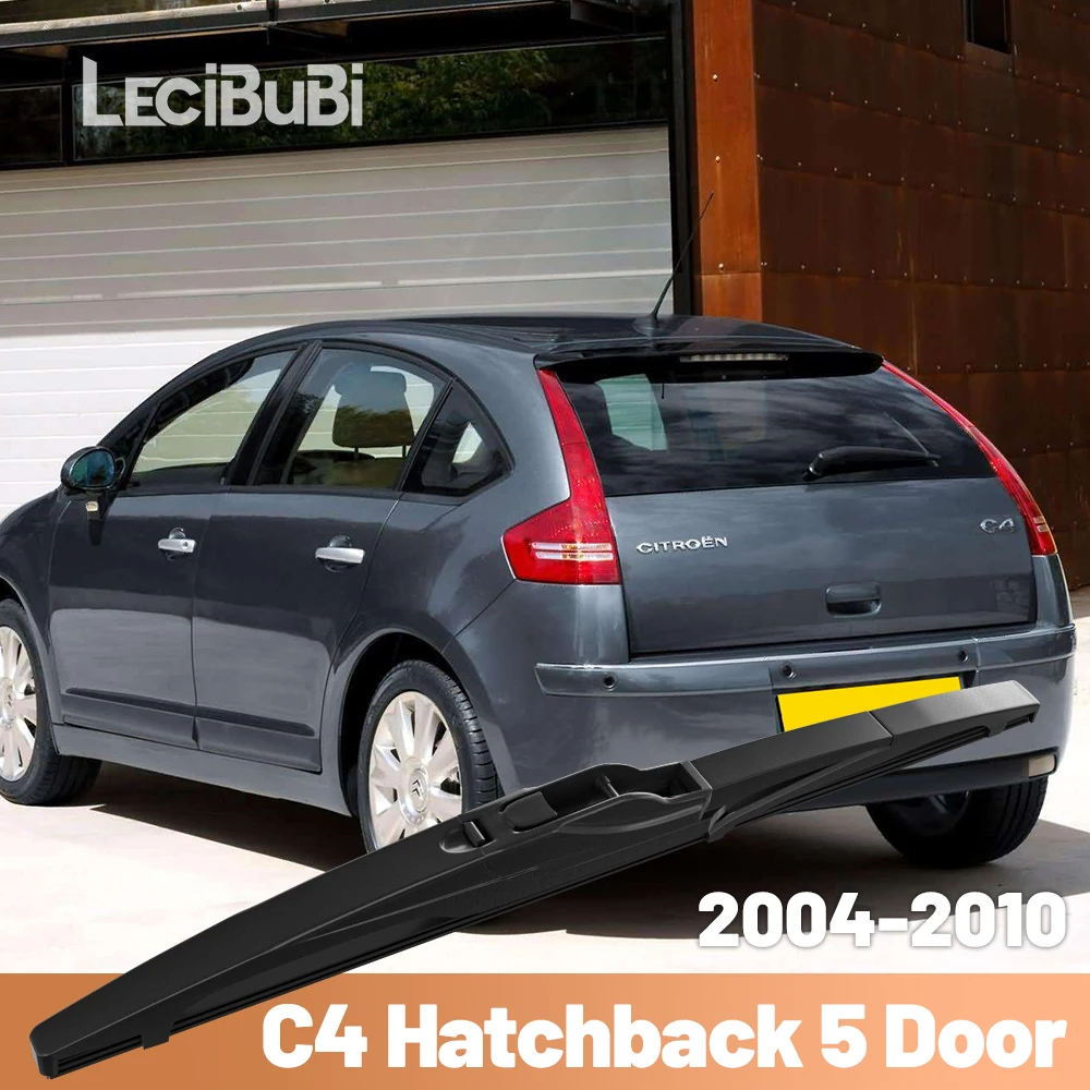 Für Citroen C4 Fließheck 5-Türer 2004-2010 2005 2006 2007 2008 Heckscheibe Scheibenwischerblatt Heckscheibenwischer Zubehör