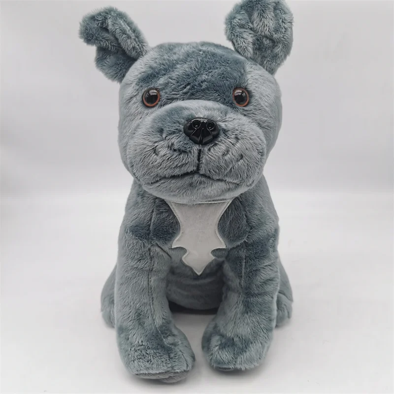 Animal de simulation mignon de 28cm, chiot, chaton, poupée en peluche, cadeau de vacances de noël