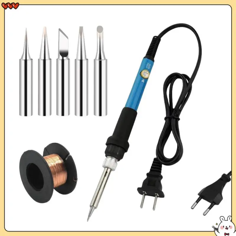 

Mini Soldering Iron Adjustable Temperature Electric Solder Iron Rework Station Mini Handle Heat Pencil Welding Repair Tools 60W