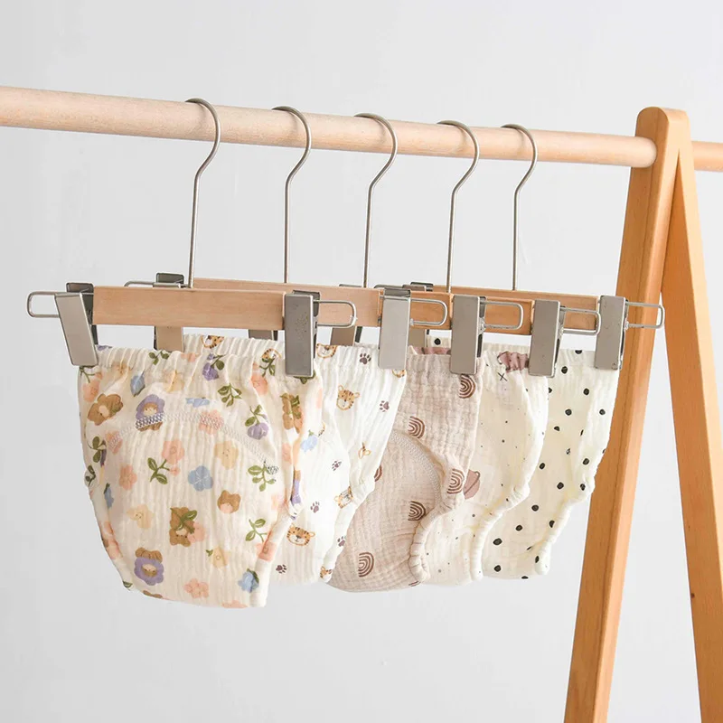 Washable Baby Training Pants Cotton Diapers Bubble Gauze Nappy Breathable Reusable Children's Underwear Toddler Cloth Diapers