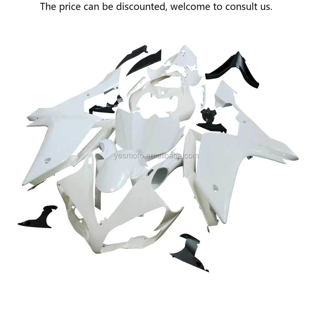 

ABS Injection Molding Unpainted Bodywork Fairing For Yamaha YZF R1 2007 2008