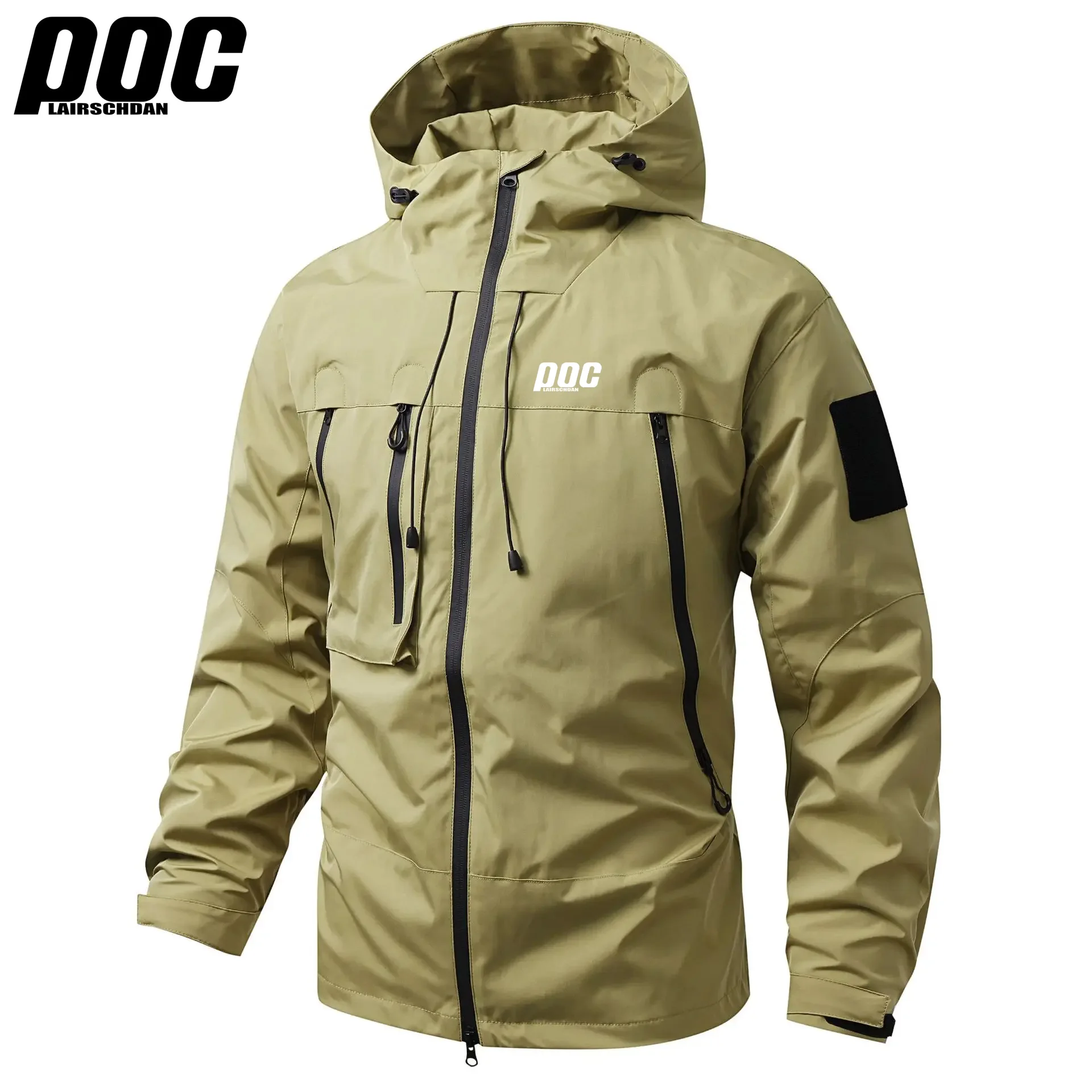 LAIRSCHDAN POC Outdoor Cycling MTB Jackets Male Motocross Clothing Mountain Bike Bicycle Outerwear Chaqueta Cortavientos Hombre