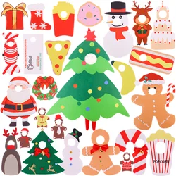 Doll Clothes For 30Cm Elf Doll&Barbis Doll Christmas Accessories Snowman Christmas Tree Santa Claus Children Nonwovens Toys Gift