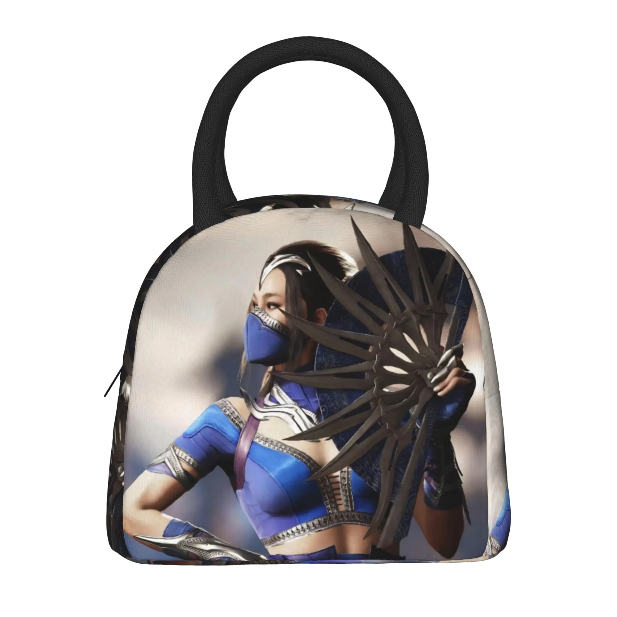 Bolsa térmica isolada para almoço, Mortal Kombat II Moive 2026, acessórios, caixa de armazenamento de alimentos, caixa térmica para almoço, para escola