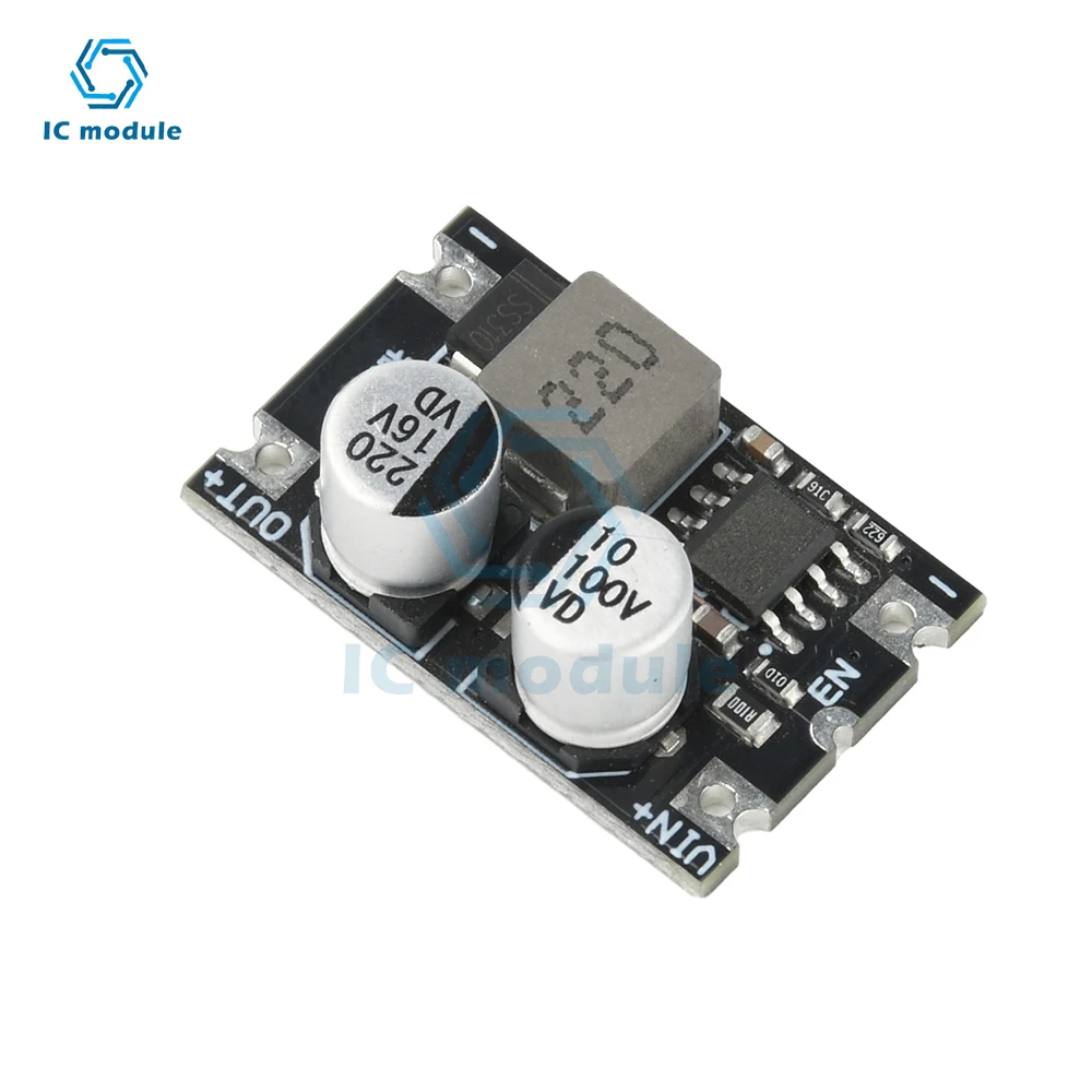 DC-DC Buck Module DC 6-80V to 3.3V 5V 12V 1.2A High Power DC Power Supply Module Low Ripple Step Down Converter Board