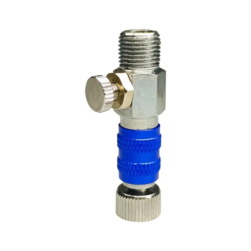 Metal Adapter Convenient Connection Rapid Coupler Quick Fitting Hassle frees Attach for Quick Inflating