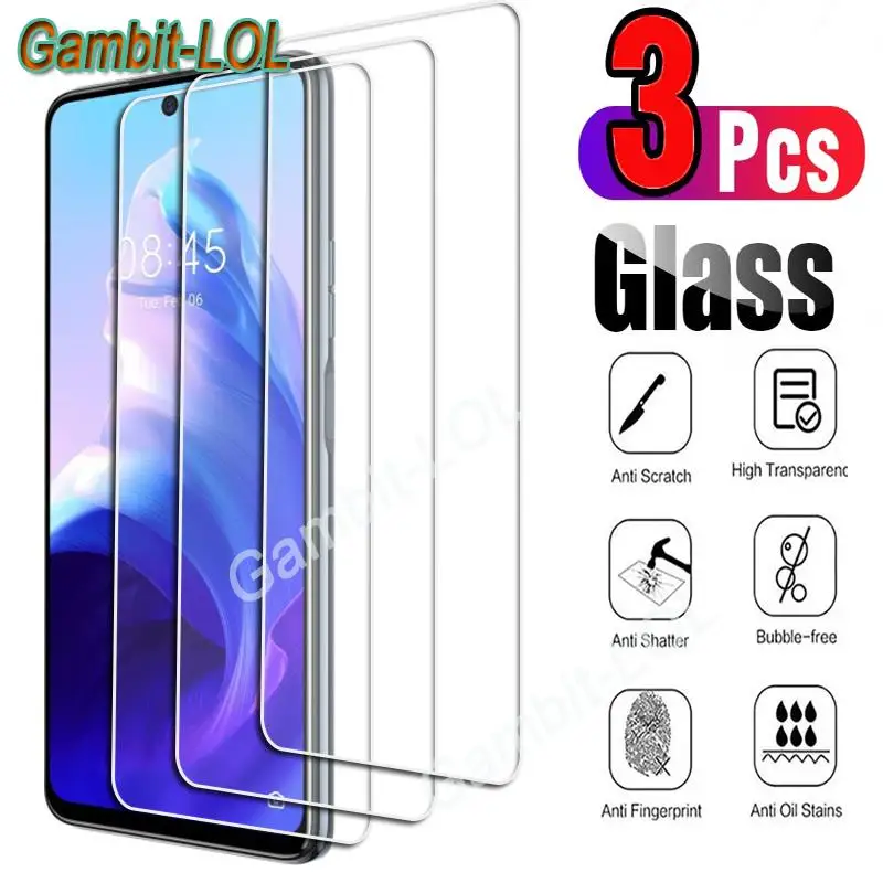 

3PCS For Tecno Camon 17 Pro 17P 15 POP 5 LTE Pova 2 Neo Spark 7 7P 7T 8 8P 8T Pouvoir 4 Tempered Glass Protective Screen Film