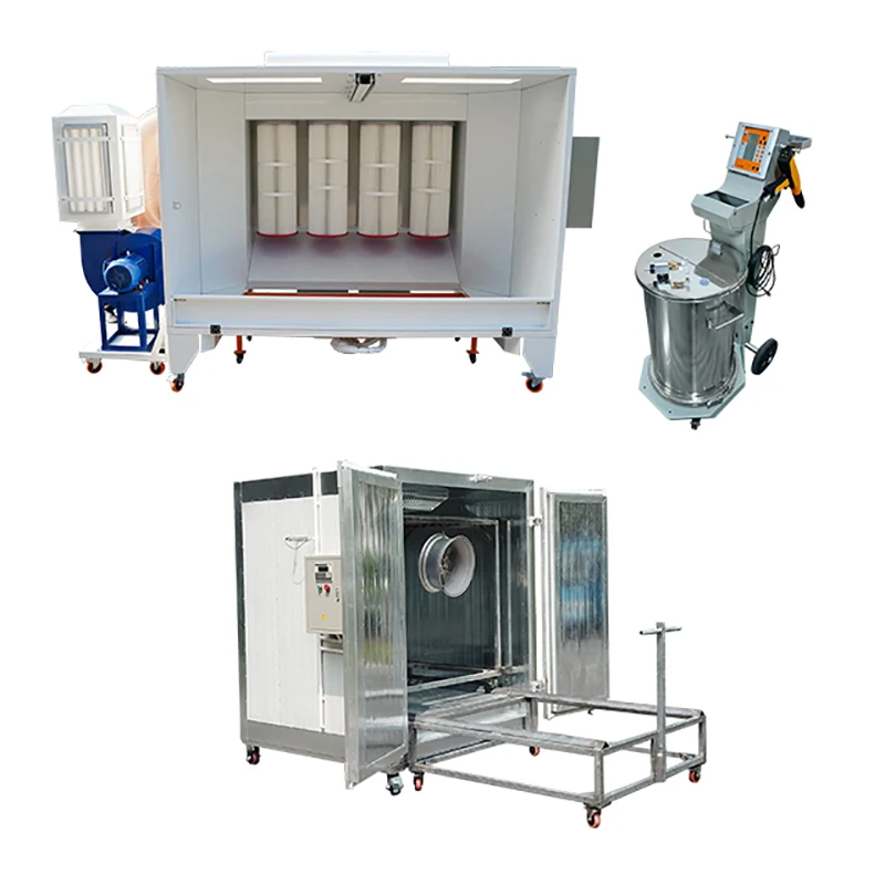 COLO-191S Electrostatic powder coating paint spray machine for bulky production