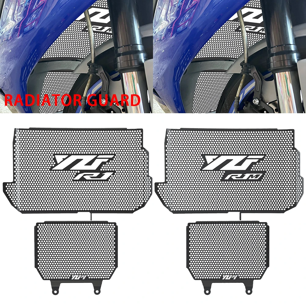 

YZF-R1/R1M 2024 Motorcycles Radiator Guard Cover Protector For Yamaha YZF R1 R1M YZFR1 YZFR1M YZF-R1 YZF-R1M 2015-2023 2022 2021