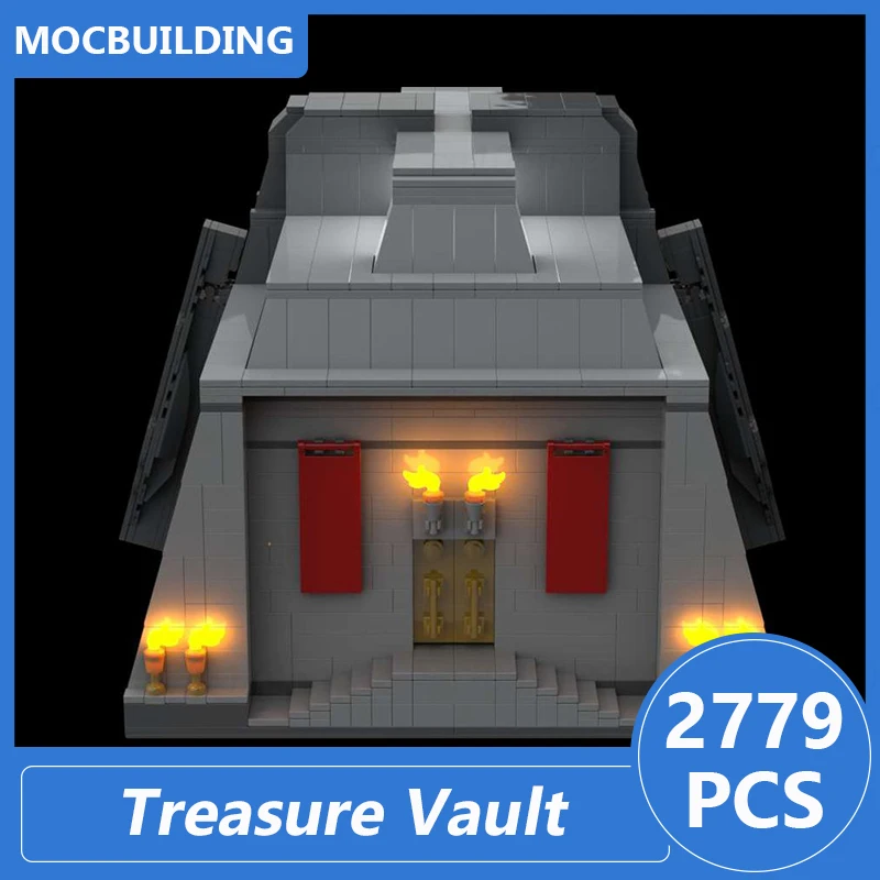 Treasure Vault edifici modulari modello Moc Blocks fai da te assemblare mattoni architettura creativa Display raccogliere giocattoli regali 2779 pezzi