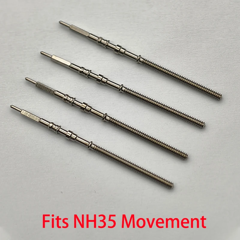 2PCS/4PCS NH35 NH36 Movement Crown Stem For NH35 NH36 NH38 NH39 Japan Automatic Mechanical Movement Stem Replace Parts