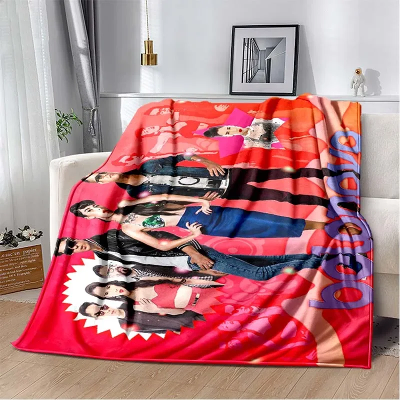 Mexico Belanova Band Blanket,music Throw Blankets,boy and Girl Like It,for Sofa Bed Office Car and Brithday Gift