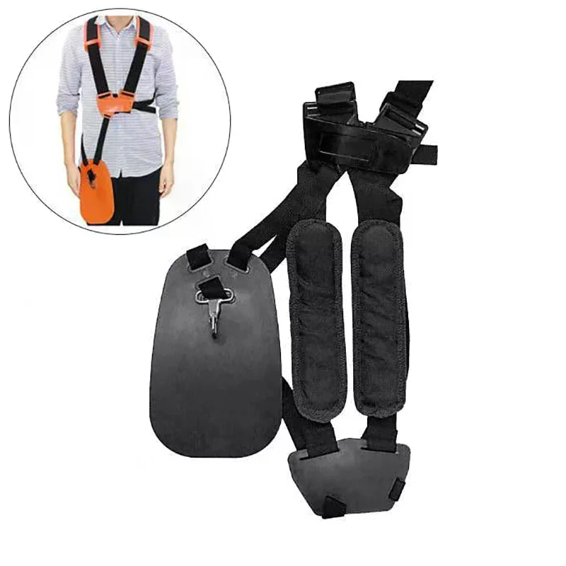 

Ремень для кустореза, триммер, плечевой ремень, ремень для газонокосилки, экономия труда, W-образный двойной плечевой нейлоновый ремень