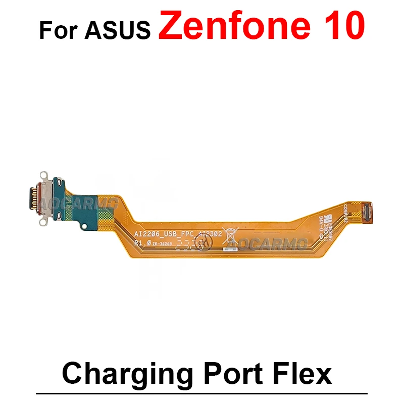 Dla ASUS Zenfone 9 10 Port ładowania Ładowarka Stacja dokująca Elastyczny kabel Części zamienne do naprawy — zdjęcie produktu 3