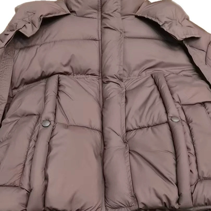 

2026 New Women Puffer Warm Parkas Autumn Winter Long Sleeve Female Casual Down Cotton Padded Jacket Short Hooded Outwear