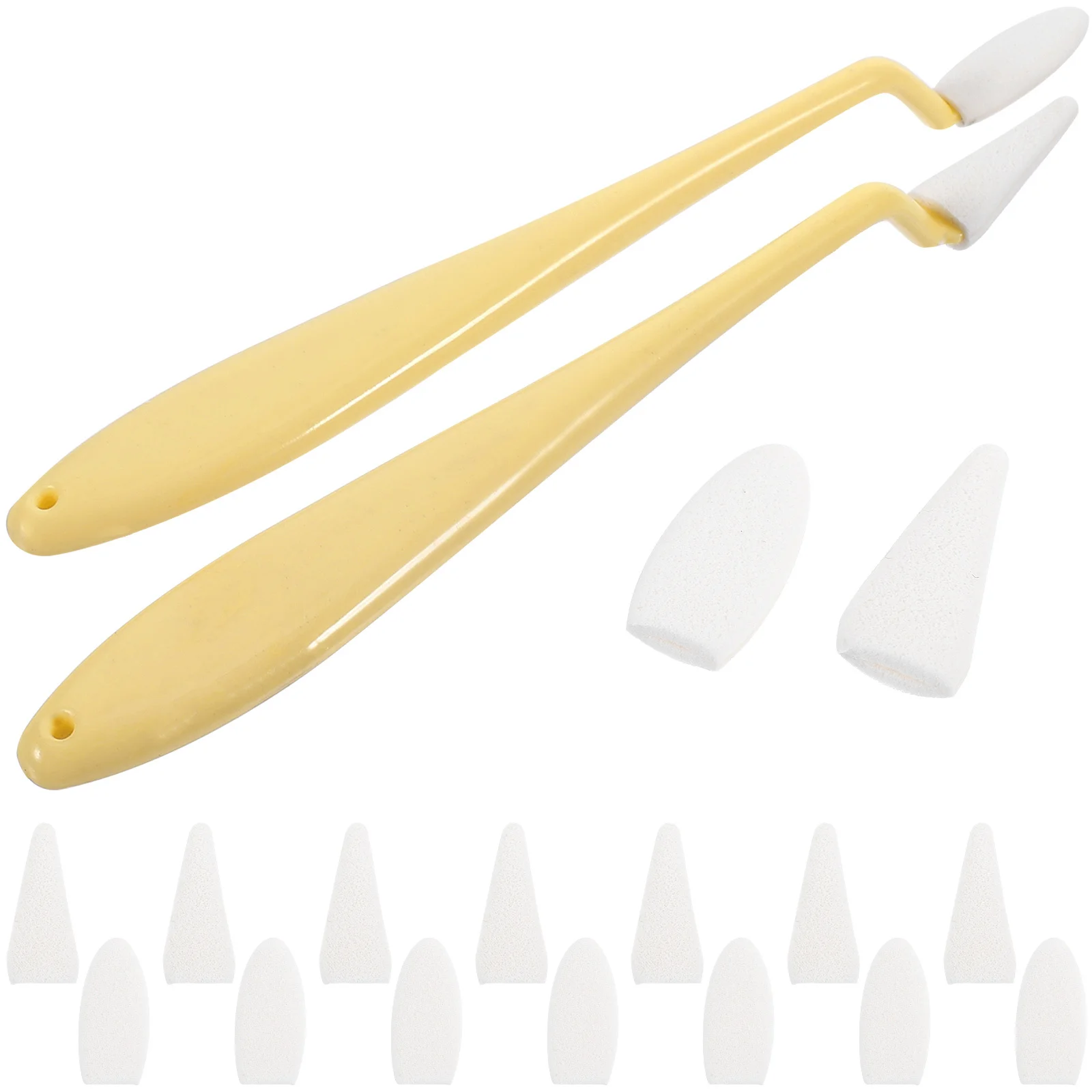 

Sketch Drawing Stumps Set Art Blenders for Daily Use Yellow Sketching Eraser Sponge High Gloss Correction Tool Portable