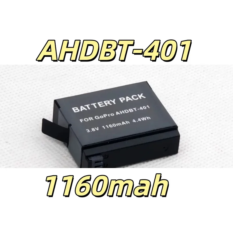 Replacement battery For camera battery AHDBT-401 1160mah action camera video recorder battery 4th generation