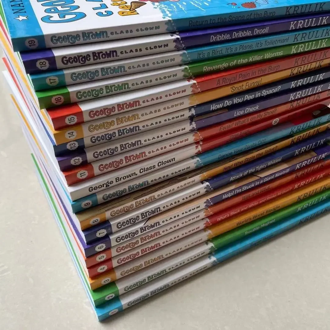 رواية الفصل للأطفال جورج براون كلاس المهرج 19 مجلدًا #3