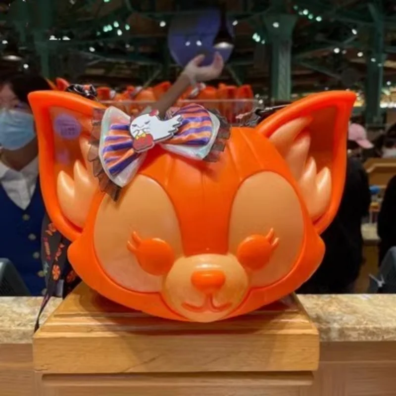 Shanghai Disneyland Halloween & Easter Mickey Glow-in-the-Dark Handheld Pumpkin Lantern Storage Bucket Children's Toy Souvenir view 4