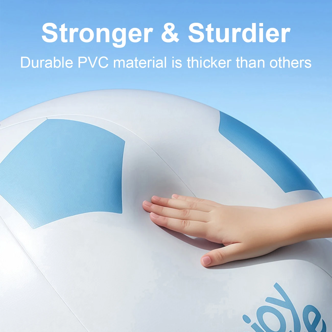 Grand ballon de football géant gonflable, 1 pièce, grand ballon de Sport de plage gonflable, jouets de décoration de fête à la piscine, plage Jumbo surdimensionnée