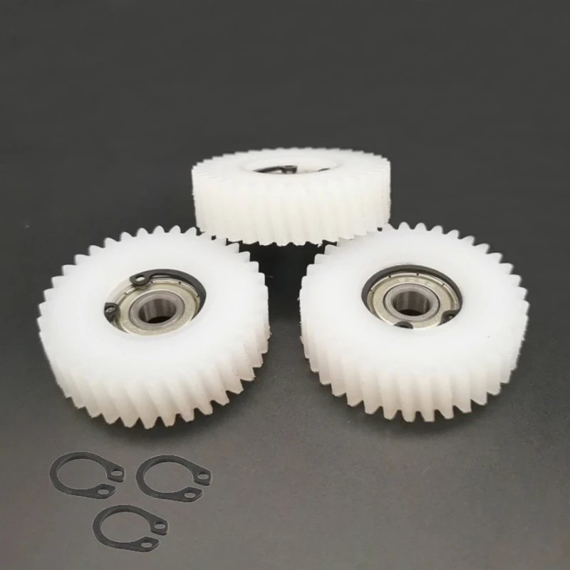 

3 Pcs 47.5x13.5mm Oblique Planetary Gear 36 Teeth Gear Helical Gears with 608z 8mm Bearings Wheel Hubs Electric Bike Gear