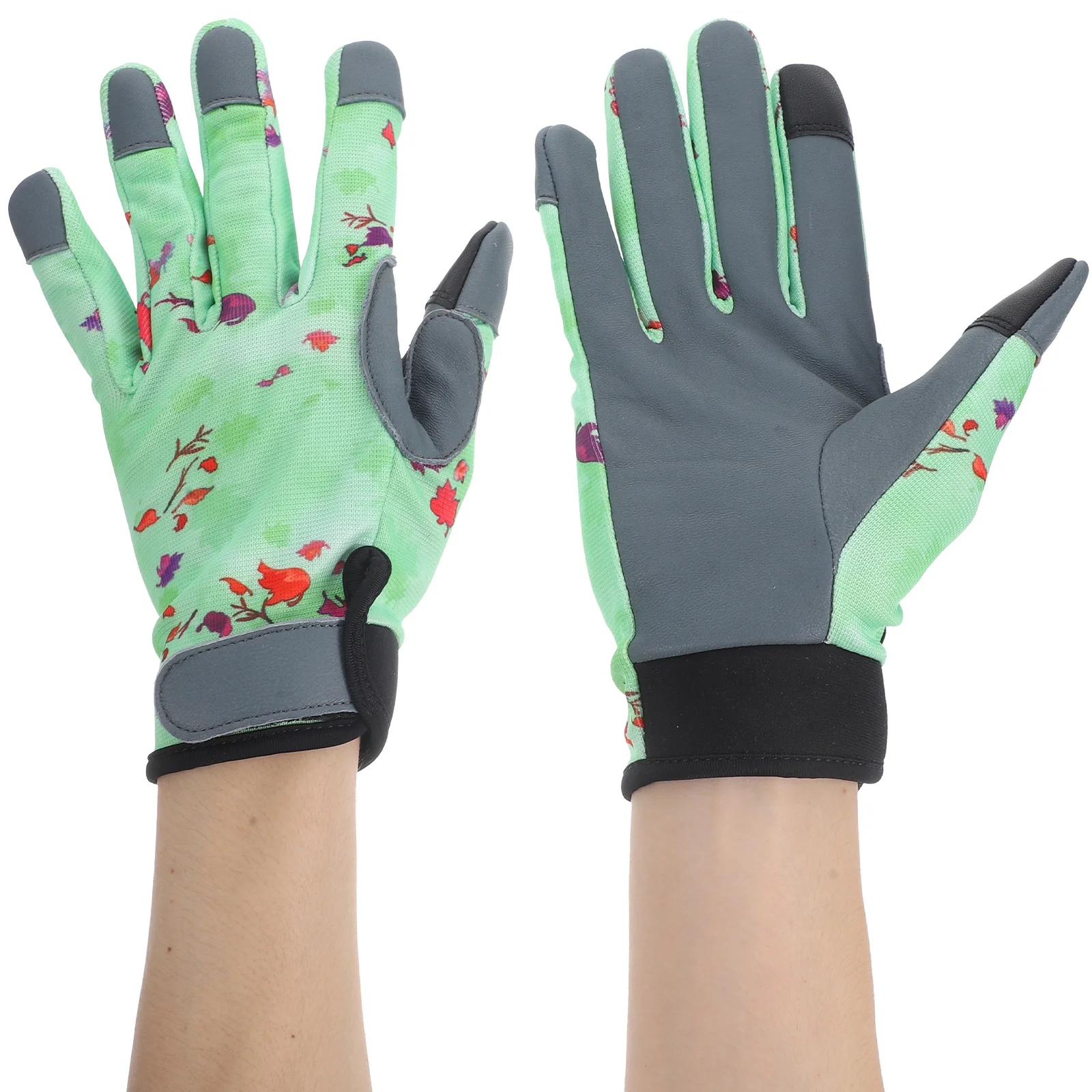 

1Pair Wear Resistant Garden Gloves Anti-Slip Breathable Durable Protective Gloves for Garden Cleaning Greenhouse Work Tool