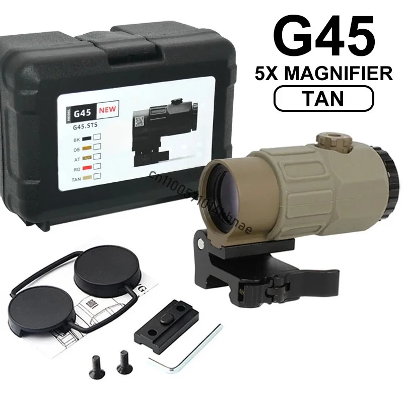 HWS EXPS3 Holografische Red Dot Sight 558 + G43/G33/G45 3X/5X STS Vergrootglas Hybrid Sight Combo richtkijker voor 20mm Rail
