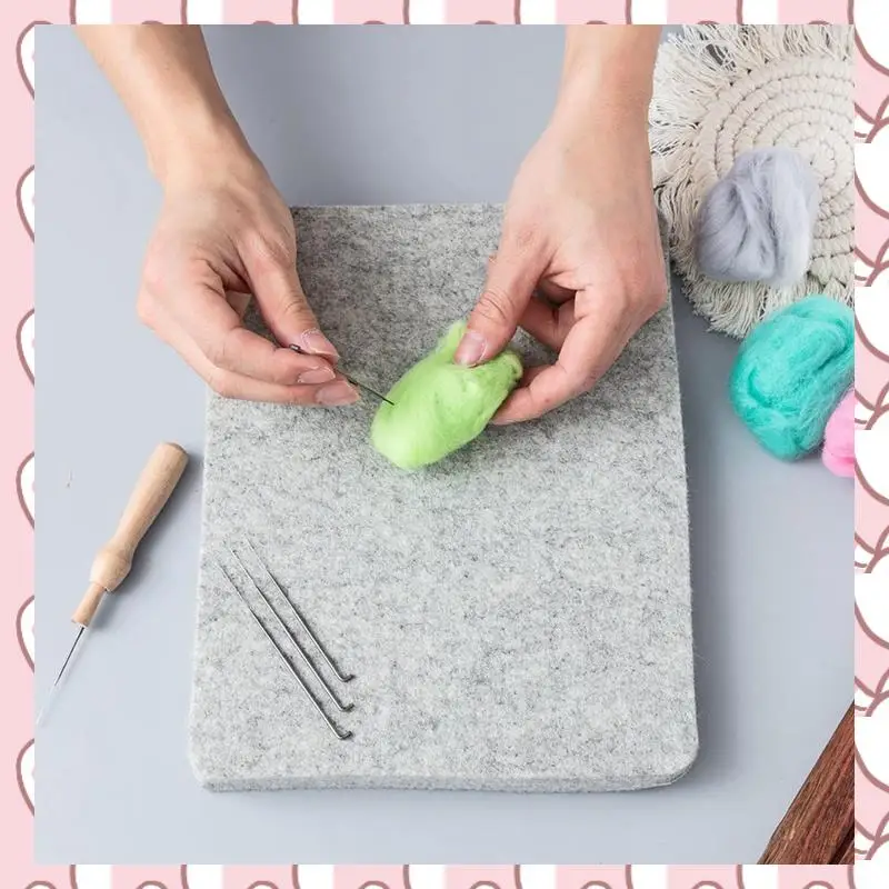 HHTL 128 PCS Needle Felting Kit 4 Sizes Felting Needles, Needle Felting Tools Wool Felting Supplies Set For DIY Crafts