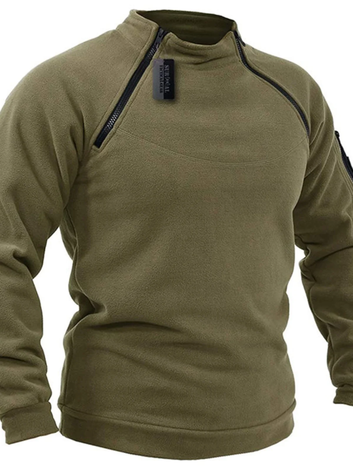 Men's Tactical Sweatirt Warm Breathable Hunting Jaet Spring Autumn European Sle Faionable Sun Protection Clothing