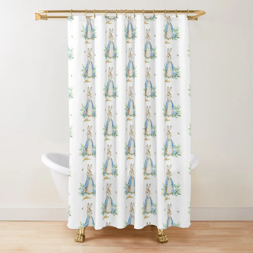 

Nursery Characters, Peter Rabbit, Beatrix Potter Shower Curtain For Shower Cute Shower Curtain